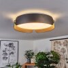 FUSCADO Ceiling Light LED black, 1-light source