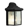 Brilliant NEWPORT Outdoor Wall Light black, 1-light source