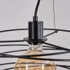 TOBUNA Pendant Light black, 1-light source