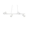 Trio MARLEY Pendant Light white, 4-light sources