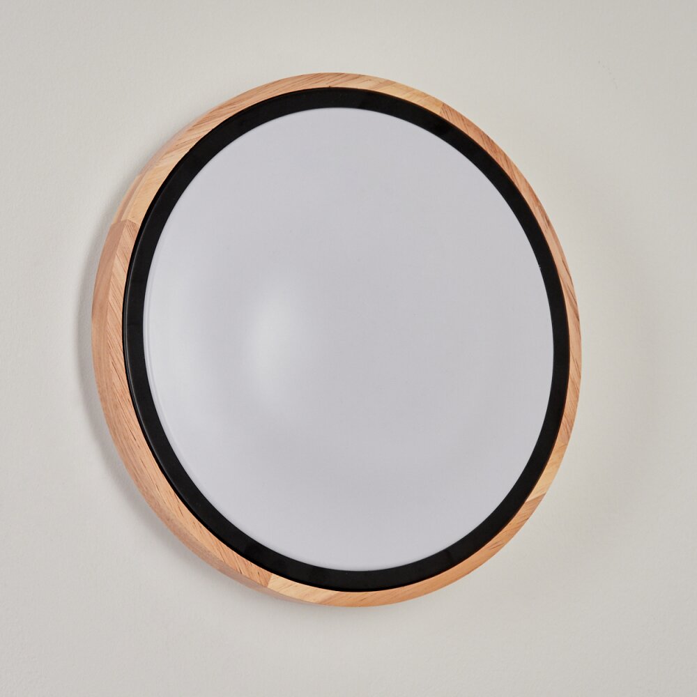 CORINTO Wall Light LED Ecru, black, 1-light source