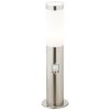 Brilliant DODY path light silver, 1-light source, Motion sensor