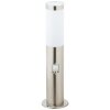 Brilliant DODY path light silver, 1-light source, Motion sensor