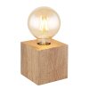 Globo ERNA Table lamp Light wood, 1-light source