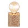 Globo ERNA Table lamp Light wood, 1-light source