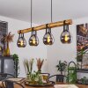 HOCKER Pendant Light Ecru, black, 4-light sources