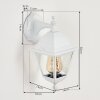 HALLA Outdoor Wall Light white, 1-light source