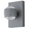 Eglo SESIMBA Wall Light LED silver, 2-light sources