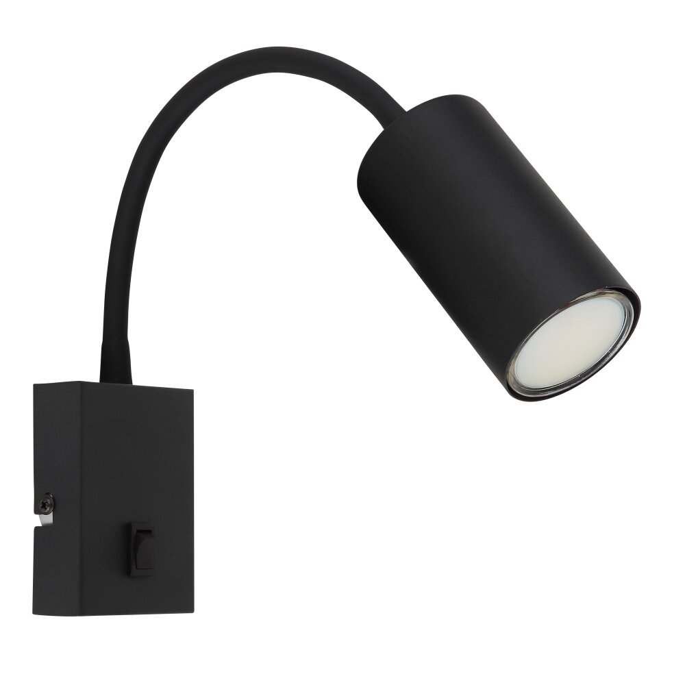 Globo ROBBY Wall Light black, 1-light source