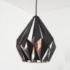 MARANG Pendant Light black, silver, 1-light source