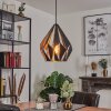 MARANG Pendant Light black, silver, 1-light source