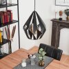 MARANG Pendant Light black, silver, 1-light source