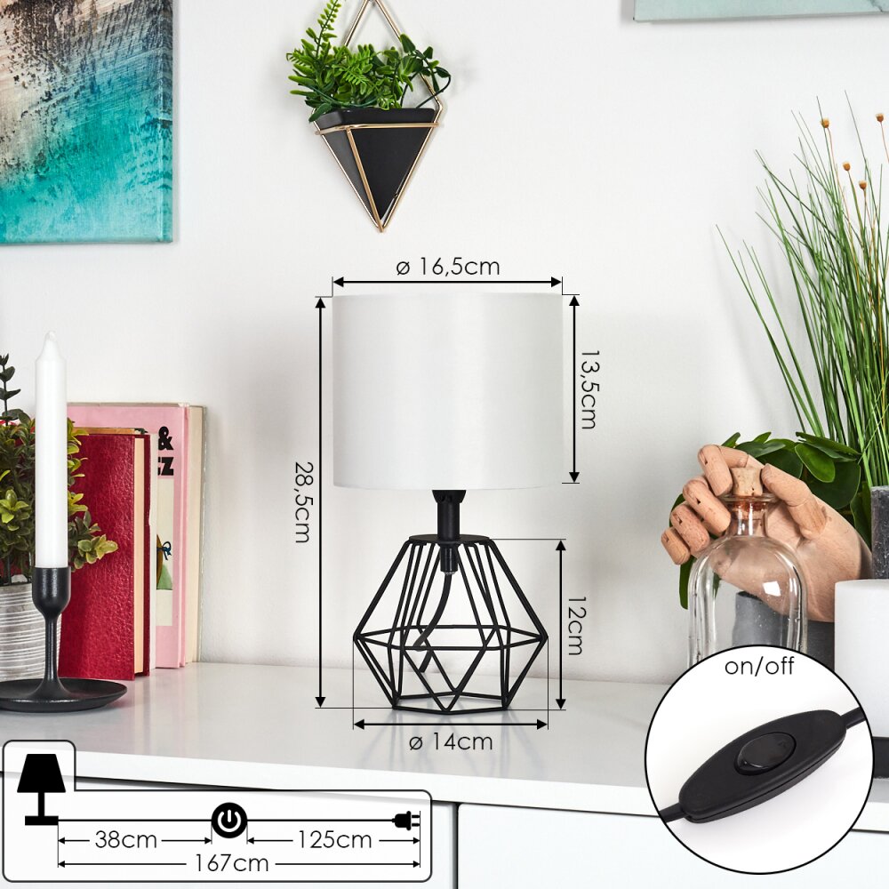 MARANG Table lamp black, 1-light source