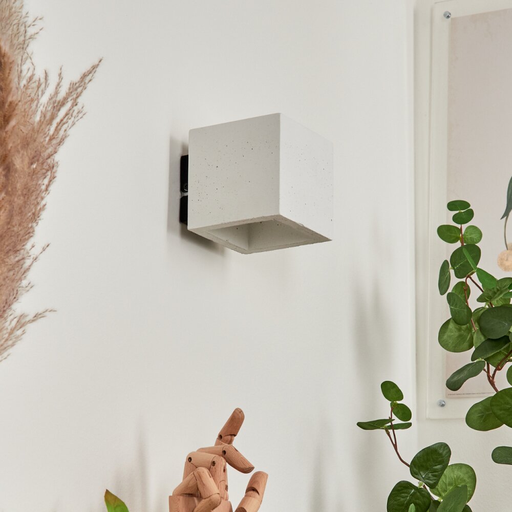 POLCURA Wall Light white, 1-light source