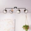 Brilliant THUY Ceiling Light black, 4-light sources