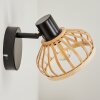 Totui Wall Light black, 1-light source