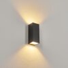 Bogachie Outdoor Wall Light LED black, 1-light source