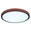 Globo SAMMI Ceiling Light LED brown, black, white, 1-light source