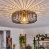 Oravi Ceiling Light black-gold, 1-light source