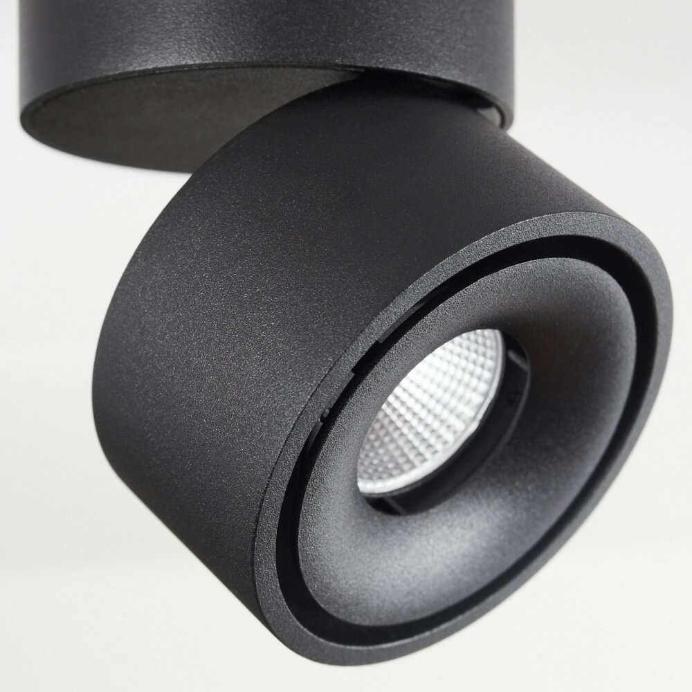 Laonsana Ceiling Light LED black, 1-light source