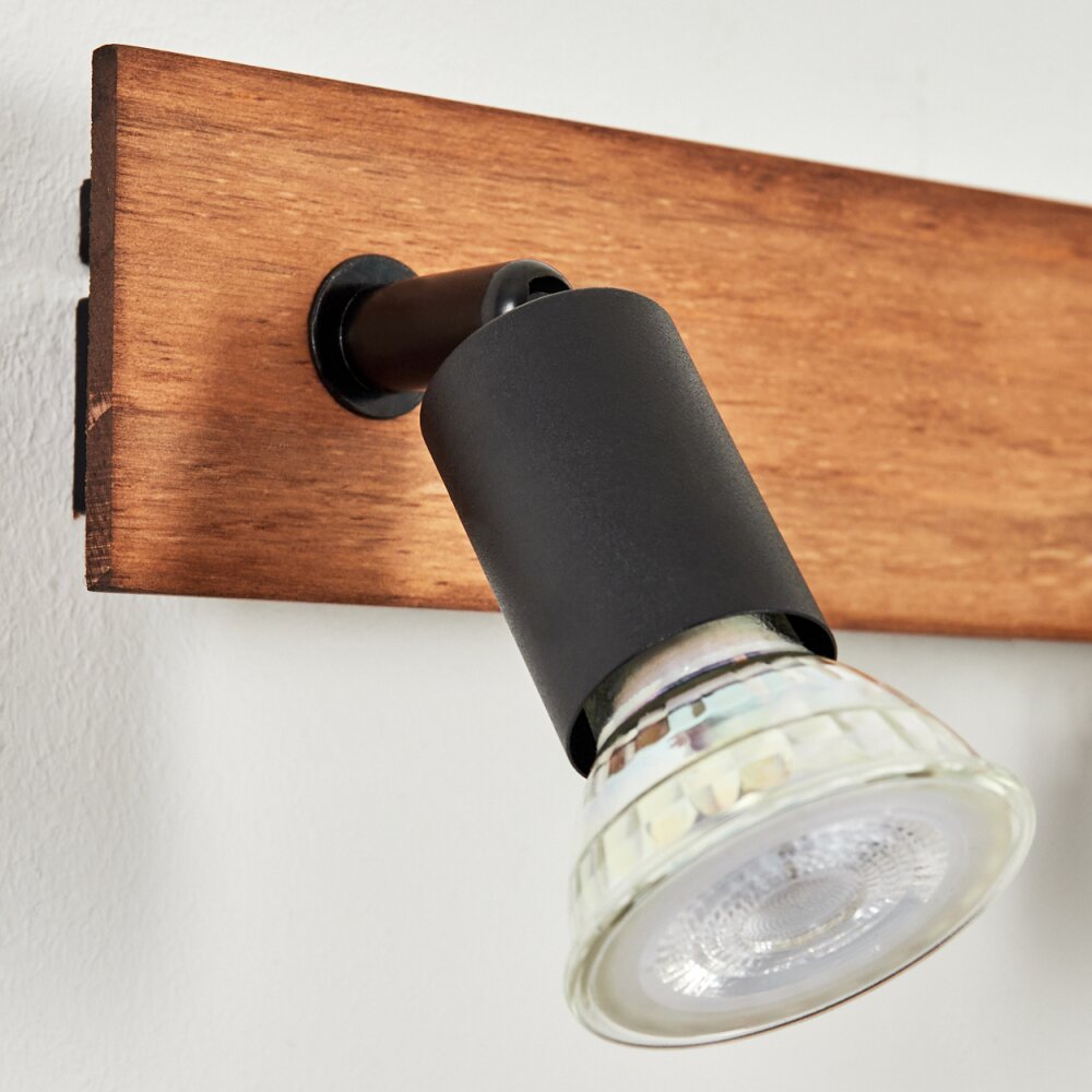 Castillo Wall Light Ecru, black, 2-light sources