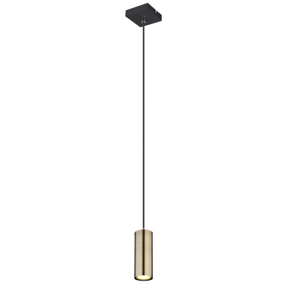 Globo ROBBY Pendant Light black, 1-light source
