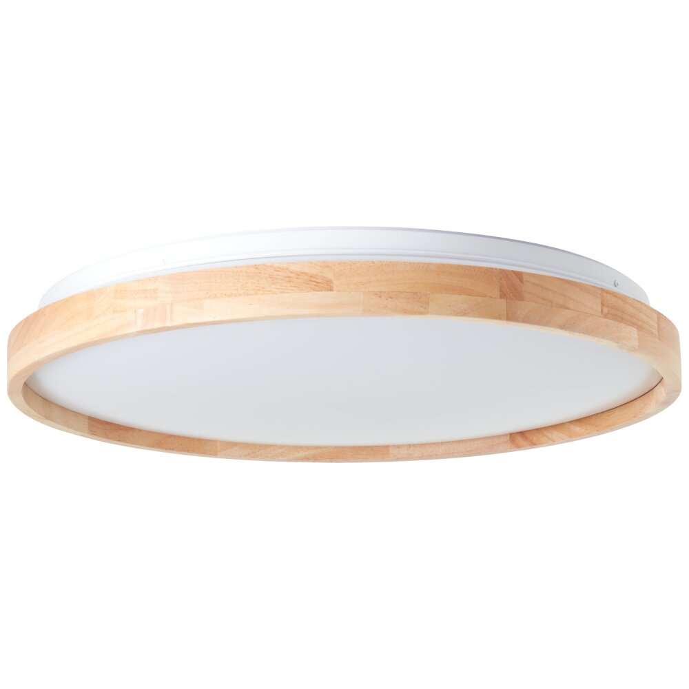 Brilliant Alson Ceiling Light LED brown, white, 1-light source, Remote control