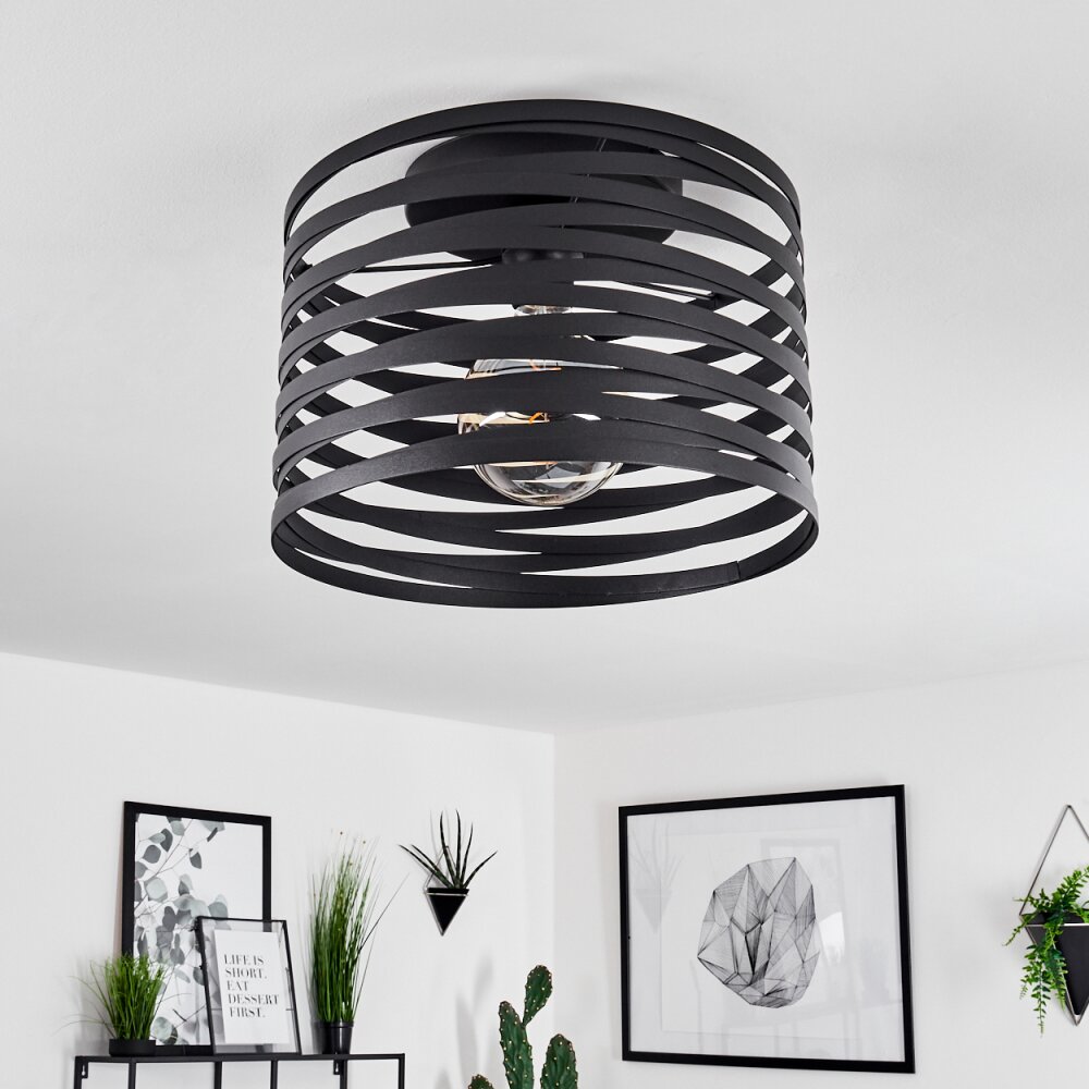 Bust Ceiling Light black, 1-light source