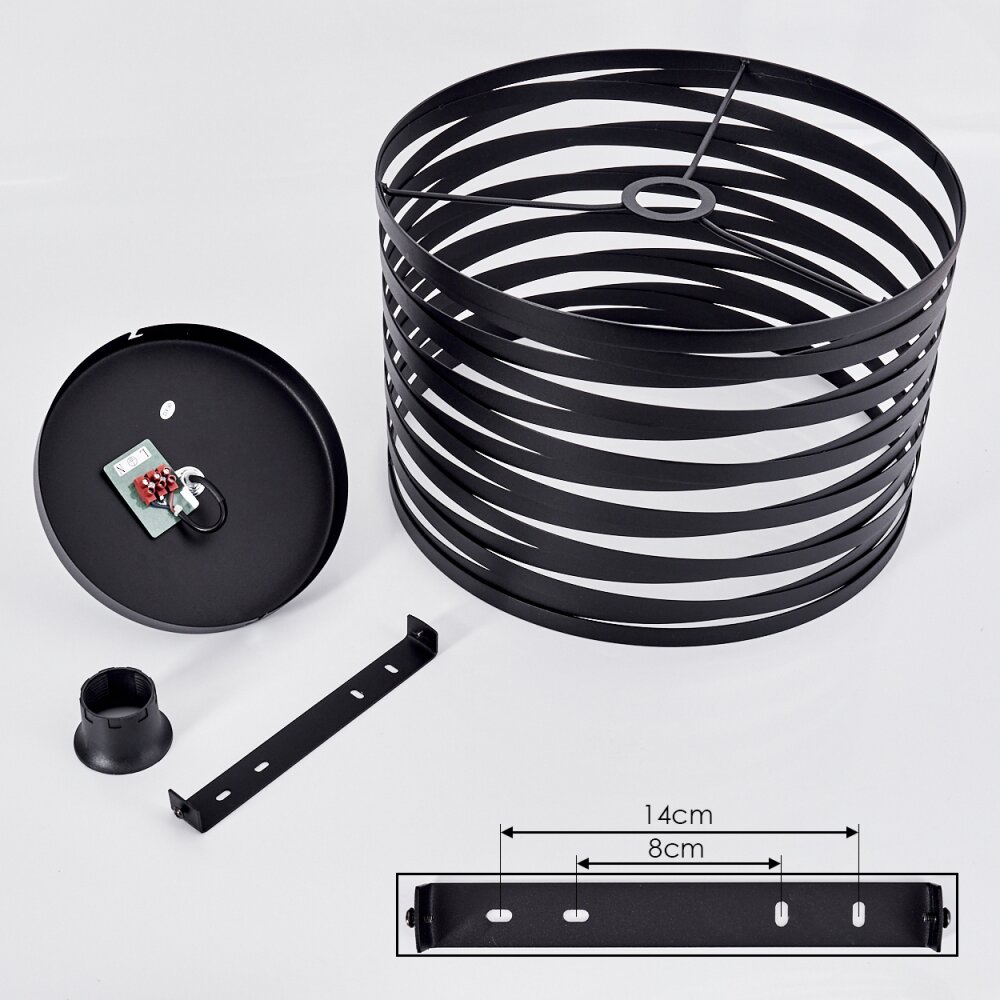 Bust Ceiling Light black, 1-light source