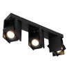 Globo RORY Ceiling Light black, 3-light sources