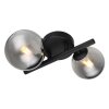 Globo RIHA Wall Light LED black, 2-light sources