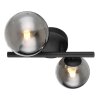 Globo RIHA Wall Light LED black, 2-light sources