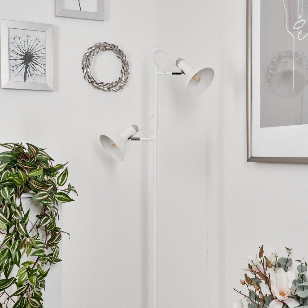 Vouzy Floor Lamp white, 2-light sources