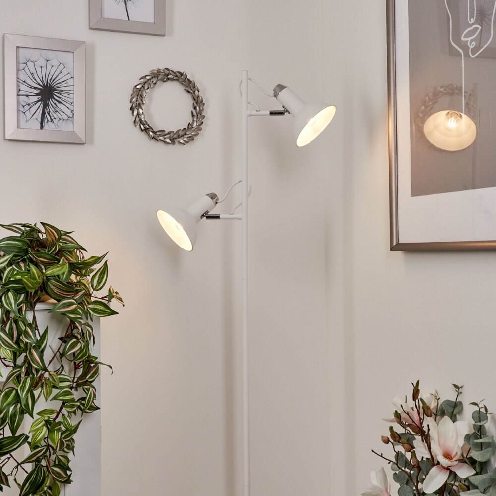Vouzy Floor Lamp white, 2-light sources