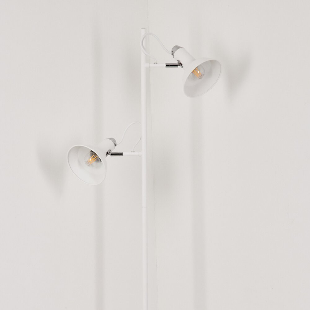 Vouzy Floor Lamp white, 2-light sources