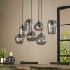 Barcarena Pendant Light black, 7-light sources