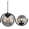 Globo PORRY Pendant Light black, 5-light sources