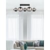 Globo PORRY Ceiling Light black, 5-light sources