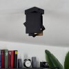 Prassinet Ceiling Light black, 1-light source