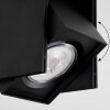 Prassinet Ceiling Light black, 2-light sources