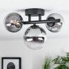 Chehalis Ceiling Light black, 3-light sources