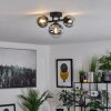 Chehalis Ceiling Light black, 3-light sources