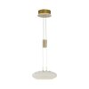 Paul Neuhaus Q-ETIENNE Pendant Light LED brass, 1-light source, Remote control