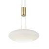 Paul Neuhaus Q-ETIENNE Pendant Light LED brass, 1-light source, Remote control