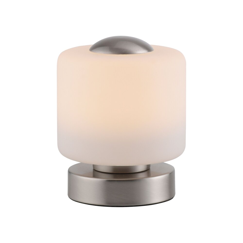 Paul Neuhaus BOTA Table lamp LED brushed steel, 1-light source