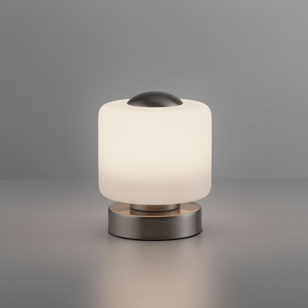 Paul Neuhaus BOTA Table lamp LED brushed steel, 1-light source