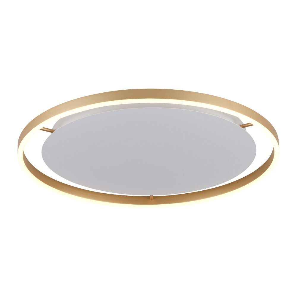 Leuchten-Direkt RITUS Ceiling Light LED brass, 1-light source