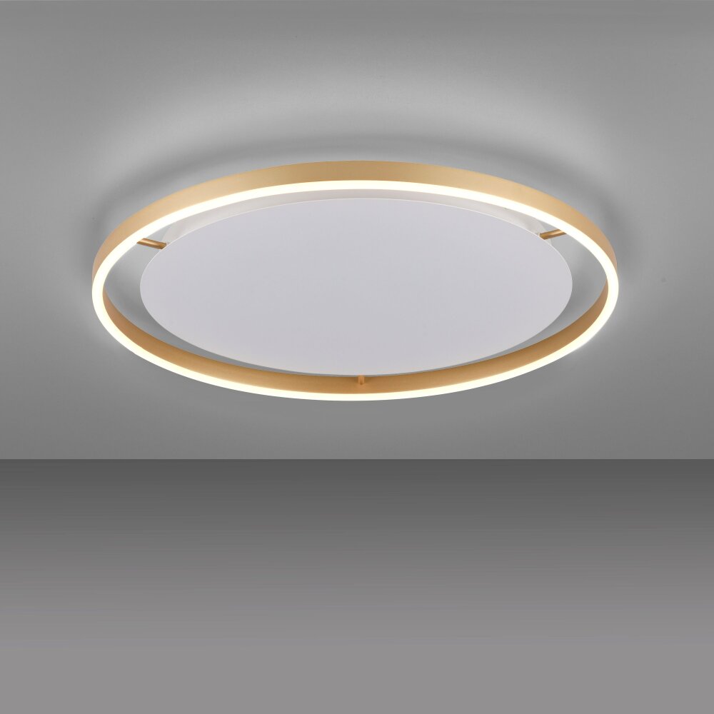 Leuchten-Direkt RITUS Ceiling Light LED brass, 1-light source