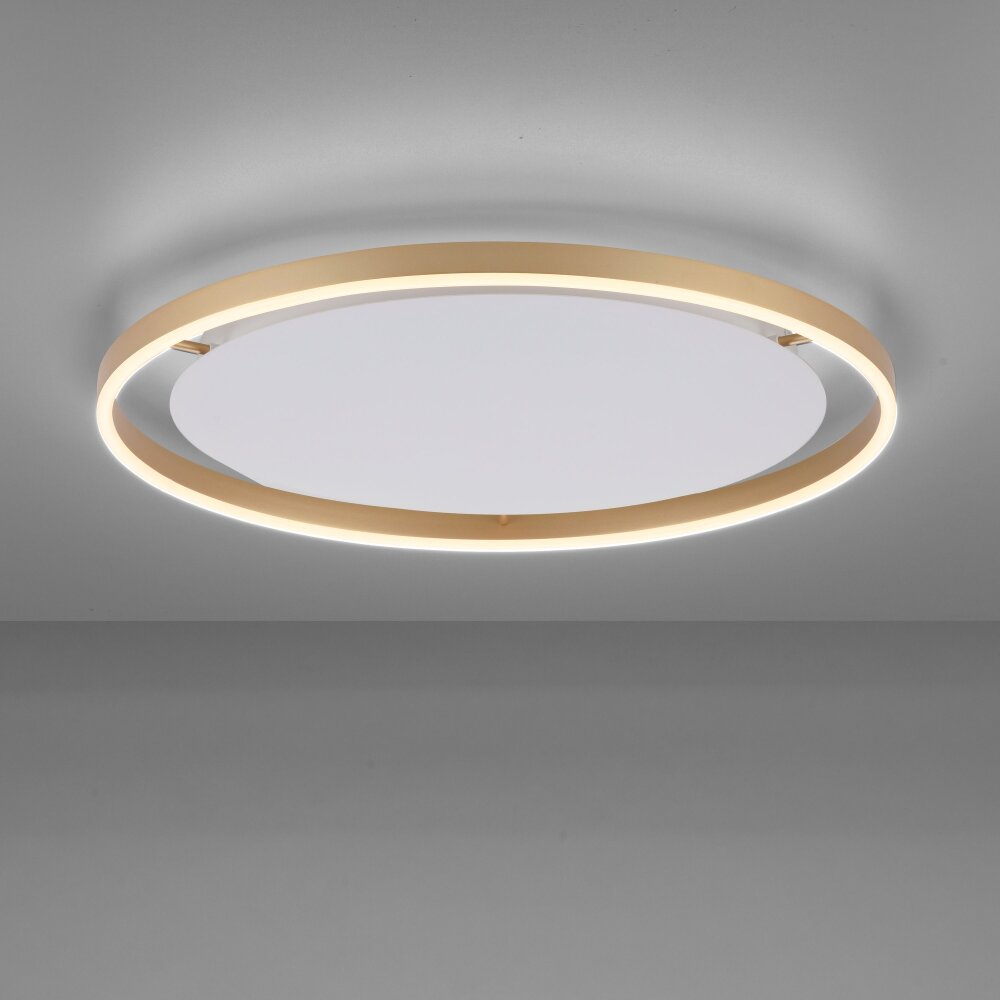 Leuchten-Direkt RITUS Ceiling Light LED brass, 1-light source