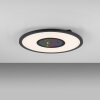 Leuchten-Direkt ASTRO Ceiling Light LED black, 2-light sources, Remote control, Colour changer